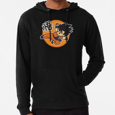 Flying Kick Goku Hoodie - Bleach Merchandise