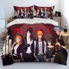 3D Anime Bleach Japan Cartoon Comforter Bedding Set Duvet Cover Bed Set Quilt Cover Pillowcase King 13 - Bleach Merchandise