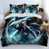 3D Anime Bleach Japan Cartoon Comforter Bedding Set Duvet Cover Bed Set Quilt Cover Pillowcase King 9 - Bleach Merchandise Store