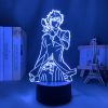 3d Lamp Anime Bleach Ichigo Kurosaki for Bedroom Decor Nightlight Cool Birthday Gift Acrylic Led Night - Bleach Merchandise Store