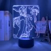 3d Lamp Anime Bleach Night Light for Bedroom Decoration Nightlight Cool Birthday Gift Acrylic Led Night 1 - Bleach Merchandise Store