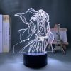 3d Lamp Bleach Byakuya Kuchiki for Bedroom Decor Nightlight Cool Birthday Gift Acrylic Led Night Light - Bleach Merchandise Store