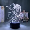 3d Lamp Bleach Byakuya Kuchiki for Bedroom Decor Nightlight Cool Birthday Gift Acrylic Led Night Light - Bleach Merchandise