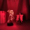 3d Light Anime Bleach Yoruichi Shihouin for Home Decoration Nightlight Cool Birthday Gift Acrylic Led Night 3 - Bleach Merchandise Store