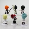 6Pcs lot 7cm Anime Figure Bleach Ichigo Kurosaki Orihime Inoue PVC Action Figure Model Toys 2 - Bleach Merchandise Store
