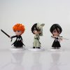 6Pcs lot 7cm Anime Figure Bleach Ichigo Kurosaki Orihime Inoue PVC Action Figure Model Toys 3 - Bleach Merchandise Store