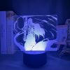 Anime 3d Lamp Bleach Ichigo Kurosaki for Bedroom Decor Nightlight Cool Birthday Gift Acrylic Led Night 2 - Bleach Merchandise Store