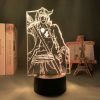 Anime 3d Lamp Bleach Ulquiorra Cifer for Bedroom Decor Nightlight Cool Birthday Gift Acrylic Led Night 2 - Bleach Merchandise Store