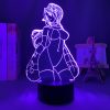 Anime 3d Lamp Bleach Yoruichi Shihouin for Bedroom Decor Nightlight Cool Birthday Gift Acrylic Led Night - Bleach Merchandise Store