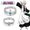 Anime Bleach Series Ring Hitsugaya Toushirou Cosplay Unisex Adjustable Opening Alloy Jewelry Rings Accessories Gifts - Bleach Merchandise Store