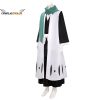Anime Bleach Toshiro Hitsugaya Cosplay Costume Death Divisi 10th Captain Cosplay Costume Male Unisex Halloween Party 1 - Bleach Merchandise Store
