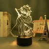 Anime Led Light Bleach Toshiro Hitsugaya for Bedroom Deco Light Brithday Gift Room Decor Manga 3d 2 - Bleach Merchandise