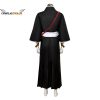 BLEACH Kurosaki Ichigo Cosplay Costumes Robe Gown Oriental Japanese Traditional Kimono Samurai Halloween Carnival Suit 3 - Bleach Merchandise Store