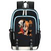 Bleach Byakuya Kuchiki Backpacks Anime School Bag Travel Outdoor Sport School Bag Usb Charging Gifts 4 - Bleach Merchandise Store