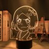 Bleach Yachiru Kusajishi Led Night Light for Bedroom Decor Nightlight Birthday Gift Anime 3d Lamp Yachiru 3 - Bleach Merchandise Store