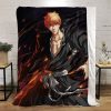 CLOOCL Anime Flannel Blankets 3D Graphic Japan Manga BLEACH Printed Throw Blanket Office Nap Blanket Air 3 - Bleach Merchandise