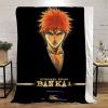 CLOOCL Anime Flannel Blankets 3D Graphic Japan Manga BLEACH Printed Throw Blanket Office Nap Blanket Air 4 - Bleach Merchandise