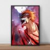 Ho Bleach Kurosaki Ichigo Posters Prints Japan Anime Paintings Canvas Art Wall Pictures For Kids Room 2 - Bleach Merchandise