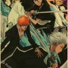 Hot Anime BLEACH Poster Retro Manga Kraft Paper Posters DIY Vintage Home Room Bar Cafe Decor 5 - Bleach Merchandise Store