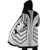 Ichigo Fullbring Bleach AOP Hooded Cloak Coat SIDE Mockup - Bleach Merchandise Store
