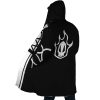 Ichigo Kurosaki Bleach AOP Hooded Cloak Coat SIDE Mockup - Bleach Merchandise Store