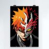 Japanese Anime Wall Art Picture BLEACH Canvas Painting Kurosaki Posters Prints for Living Room Boys Bedroom 8 - Bleach Merchandise