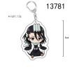 Keychain Anime Bleach Fashion Kurosaki Ichigo Ishida Uryuu Kuchiki Rukia Cartoon Figures Key Chain Bag Charm 2 - Bleach Merchandise