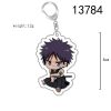 Keychain Anime Bleach Fashion Kurosaki Ichigo Ishida Uryuu Kuchiki Rukia Cartoon Figures Key Chain Bag Charm 4 - Bleach Merchandise