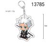 Keychain Anime Bleach Fashion Kurosaki Ichigo Ishida Uryuu Kuchiki Rukia Cartoon Figures Key Chain Bag Charm 5 - Bleach Merchandise Store