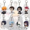 Original Anime Bleach Keychain for women and men acrylic keychain with a comical character bag accessories - Bleach Merchandise Store