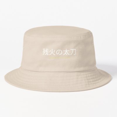 Bleach : Yamamoto'S Bankai, Zanka No Tachi, Japanese Writings Bucket Hat Official Bleach Merch