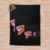 Yoruichi Shihouin Sexy Hentai Anime [Bleach] Throw Blanket Official Bleach Merch