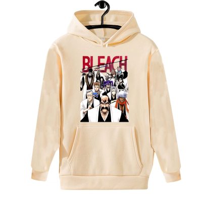 Hot New Anime Bleach Hoodie Japanese Streetwears Men Women Casual Hip Hop Hoodies Fashion - Bleach Merchandise Store