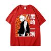 Japanese Anime Bleach T Shirt Manga Kurosaki Ichigo Graphic Tshirts Summer Cartoon 100 Cotton Tops T 6.jpg 640x640 6 - Bleach Merchandise Store