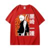 Japanese Anime Bleach T Shirt Manga Kurosaki Ichigo Graphic Tshirts Summer Cartoon 100 Cotton Tops T 6.jpg 640x640 6 - Bleach Merchandise