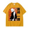 Japanese Anime Bleach T Shirt Manga Kurosaki Ichigo Graphic Tshirts Summer Cartoon 100 Cotton Tops T 9.jpg 640x640 9 - Bleach Merchandise