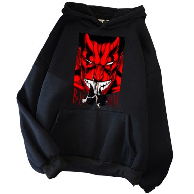 Zaraki Kenpachi Hoodie Bleach Anime Fan Gift Hoodie Sweatshirt Anime Hoodie Anime Gifts Gifts for Her - Bleach Merchandise Store