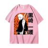japanese anime bleach t shirt manga kurosaki ichigo graphic tshirts summer cartoon 100 cotton tops t shirt harajuku streetwear 3 - Bleach Merchandise Store