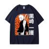 japanese anime bleach t shirt manga kurosaki ichigo graphic tshirts summer cartoon 100 cotton tops t shirt harajuku streetwear 4 - Bleach Merchandise