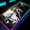 BLEACH Large RGB Mouse Pad Gaming Mousepads LED Mouse Mat Gamer Desk Mats Rubber Table Rug 8 - Bleach Merchandise Store