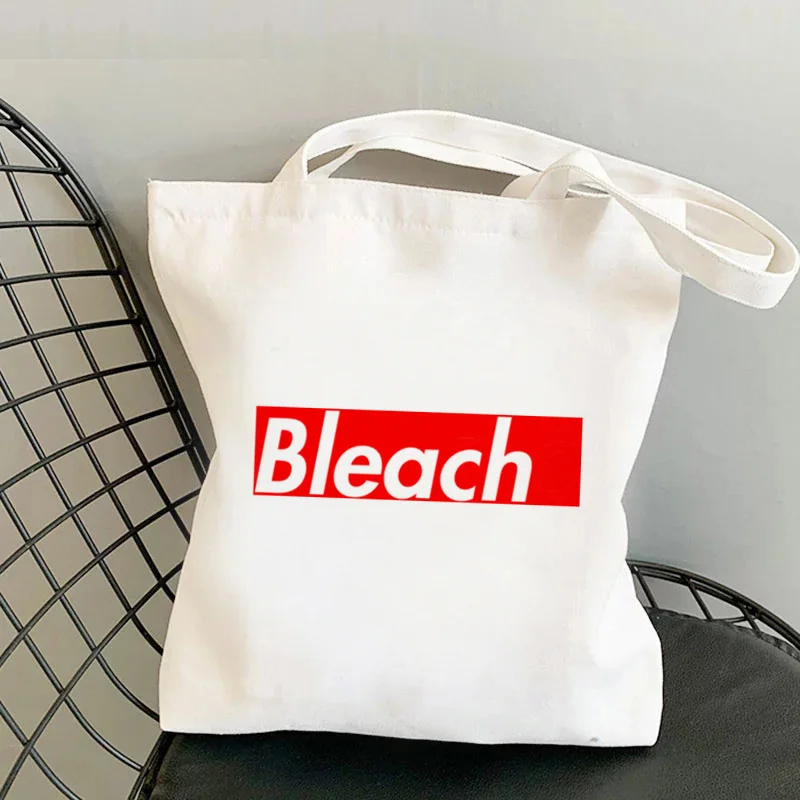 Death Note Bleach ichigo shopping bag shopper reusable grocery bolso tote bag reusable reciclaje foldable sac 17 - Bleach Merchandise Store