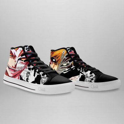 Ichigo Kurosaki High Top Shoes