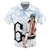 Grimmjow Sexta Espada Bleach Short Sleeve Hawaiian Shirt FRONT mockup - Bleach Merchandise