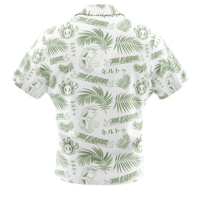 Nel Tu Tres Espada Bleach Short Sleeve Hawaiian Shirt BACK mockup - Bleach Merchandise