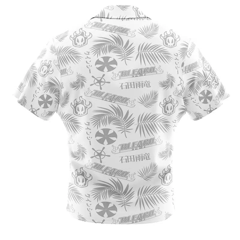 Uryu Ishida Quincy Bleach Short Sleeve Hawaiian Shirt BACK mockup 800x800 1 - Bleach Merchandise