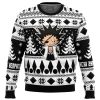 Chibi Kenpachi Bleach Ugly Christmas Sweater FRONT mockup - Bleach Merchandise